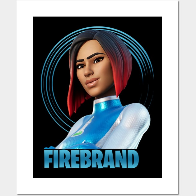 Firebrand Wall Art by fitripe